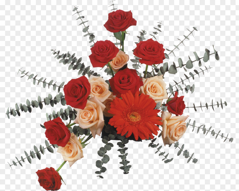 Bouquet Of Flowers Garden Roses Flower Clip Art PNG