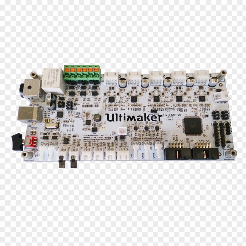 Circuit Board Ultimaker Electronics 3D Printing Motherboard Printed PNG