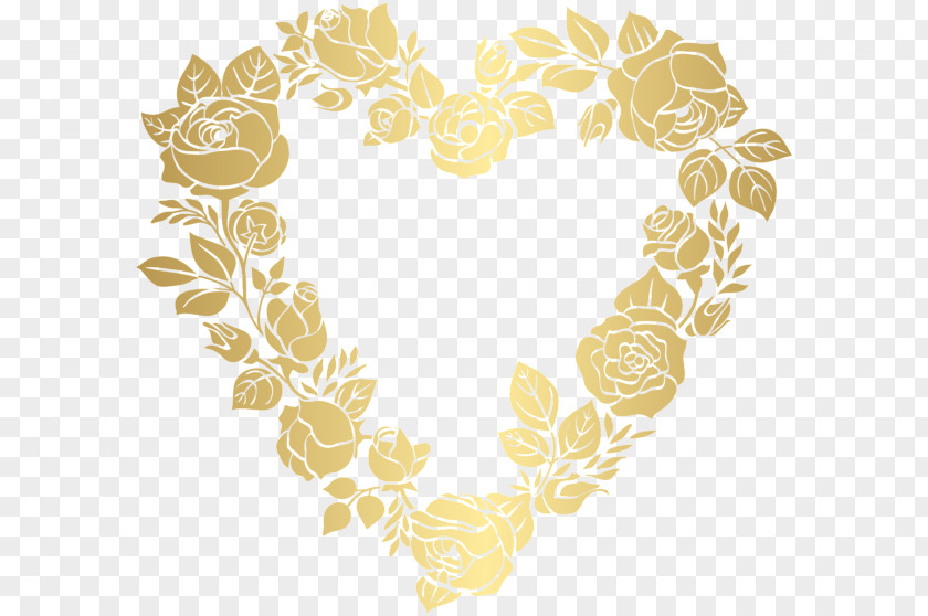 Decorative Flower Wire Frame Heart Rose Desktop Wallpaper Clip Art PNG