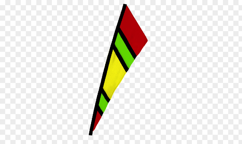 Fanion Insignia Line Yellow Angle PNG