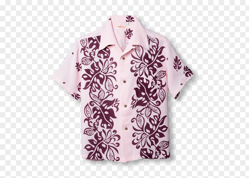 Monstera Sleeve Aloha Shirt Clothing Collar Blouse PNG