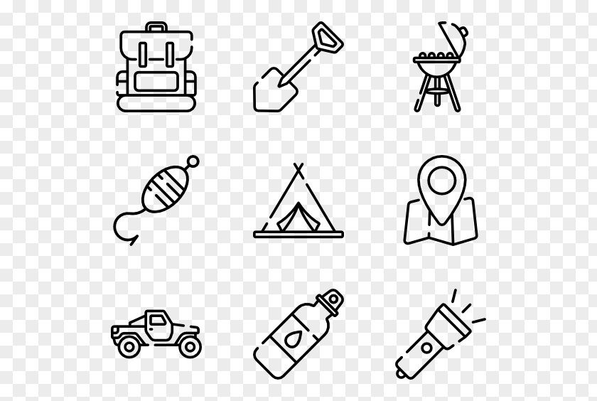 Outdoor Activity Drawing Icon Design PNG