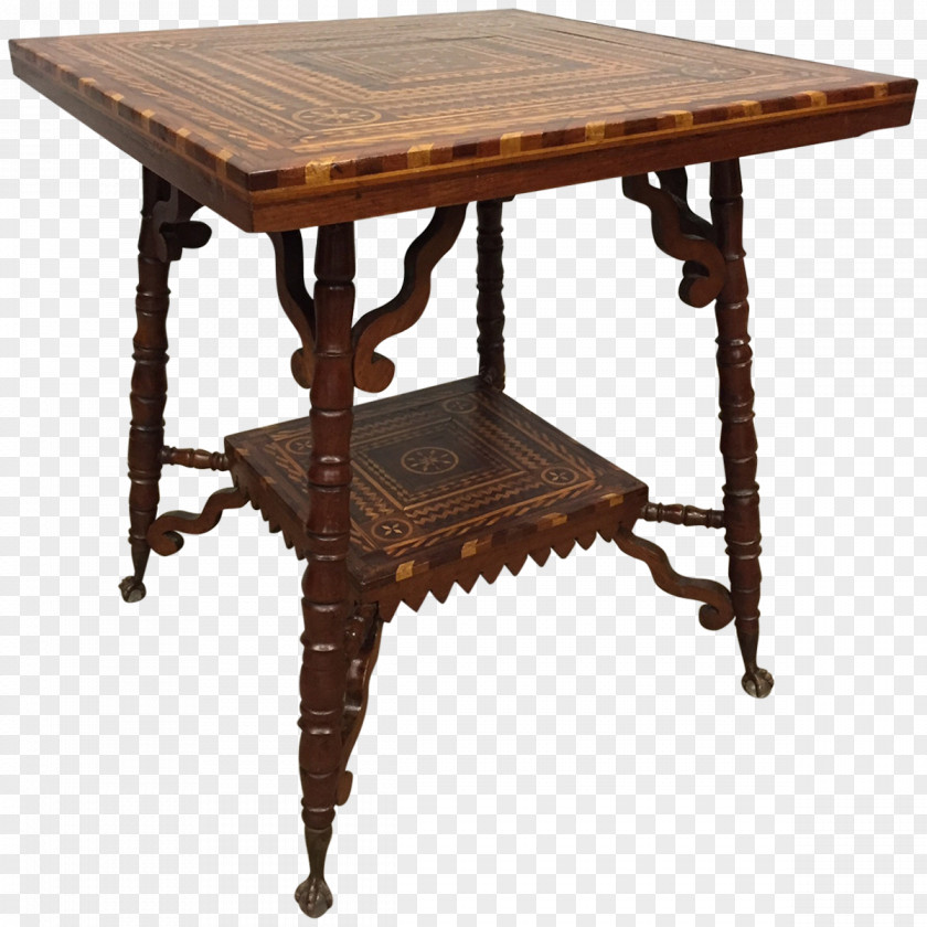 Table Wood Stain Antique PNG