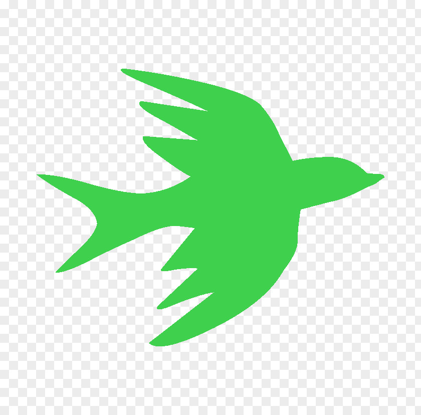 Flying Bird Swallow Silhouette PNG