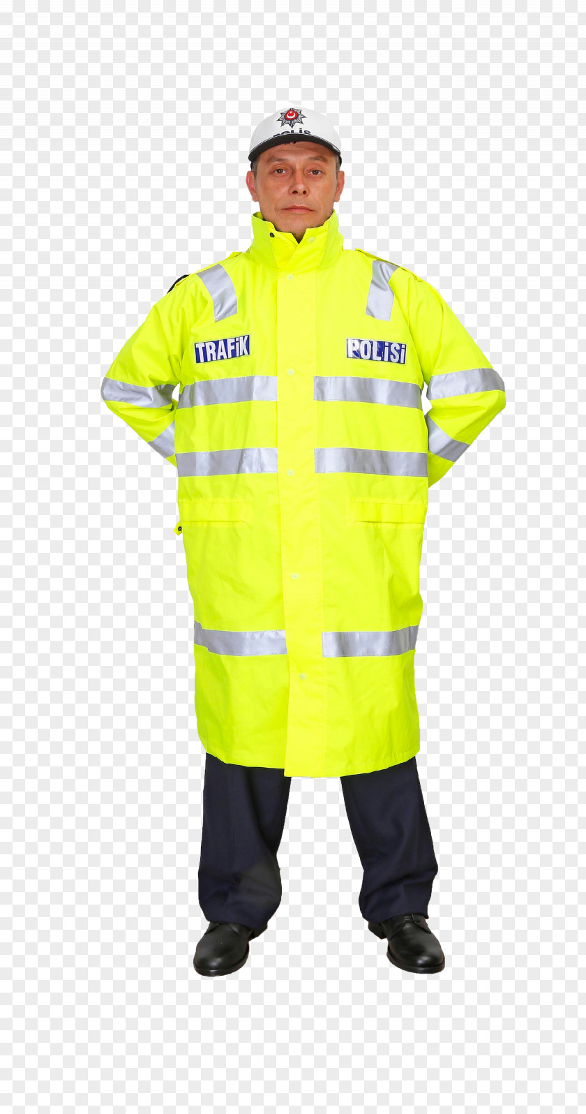 Police Uniform Parka Coat Jacket PNG