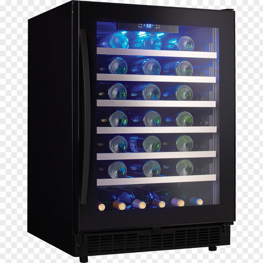 Quench Wine Cooler Refrigerator Danby Cellar PNG