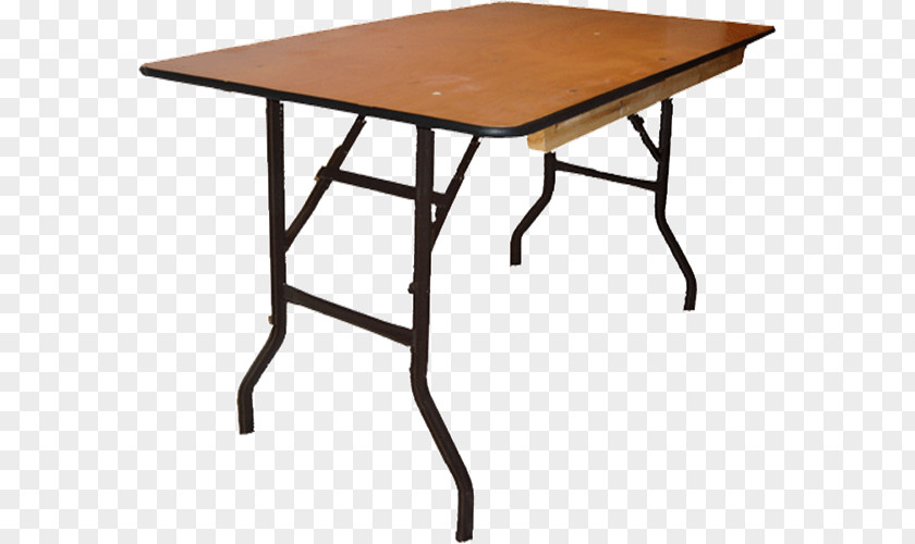 Table Folding Tables Trestle Chair Furniture PNG