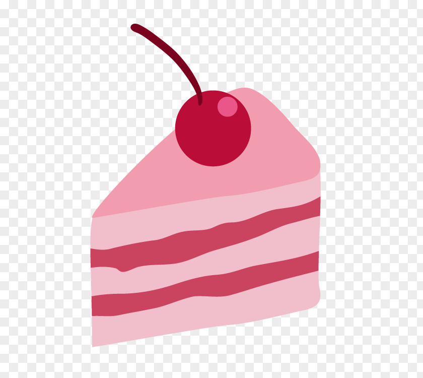 Vector Cherry Cake PNG