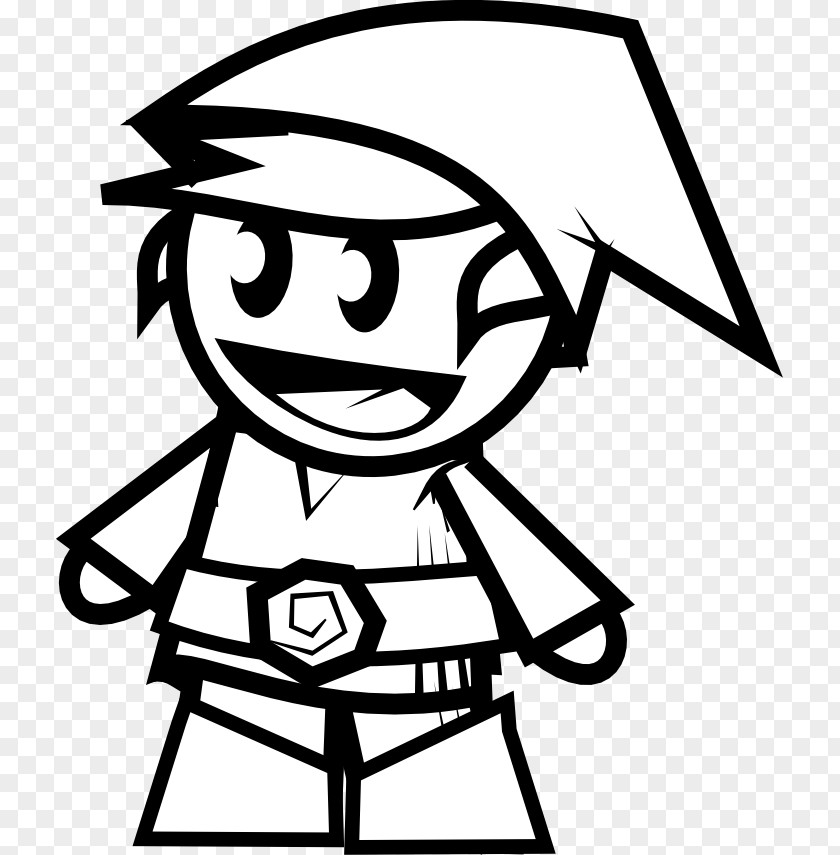 Elfo Drawing Line Art White Clip PNG