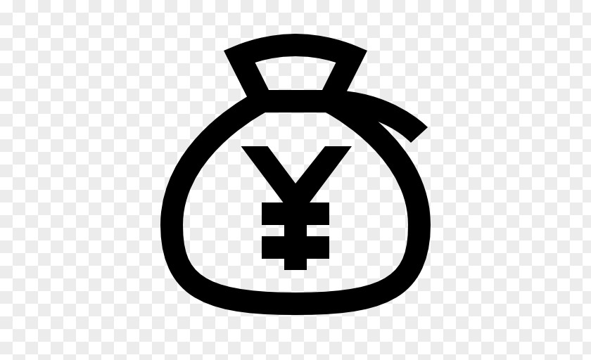 Money Bag Yen Sign Euro Currency Symbol Japanese PNG