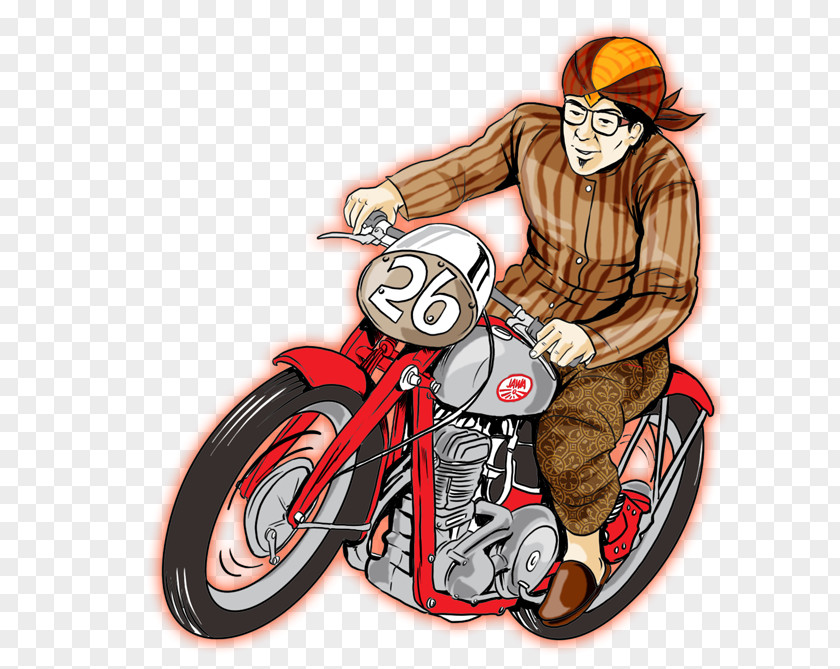 Motorcycle Caricature Motor Vehicle PNG