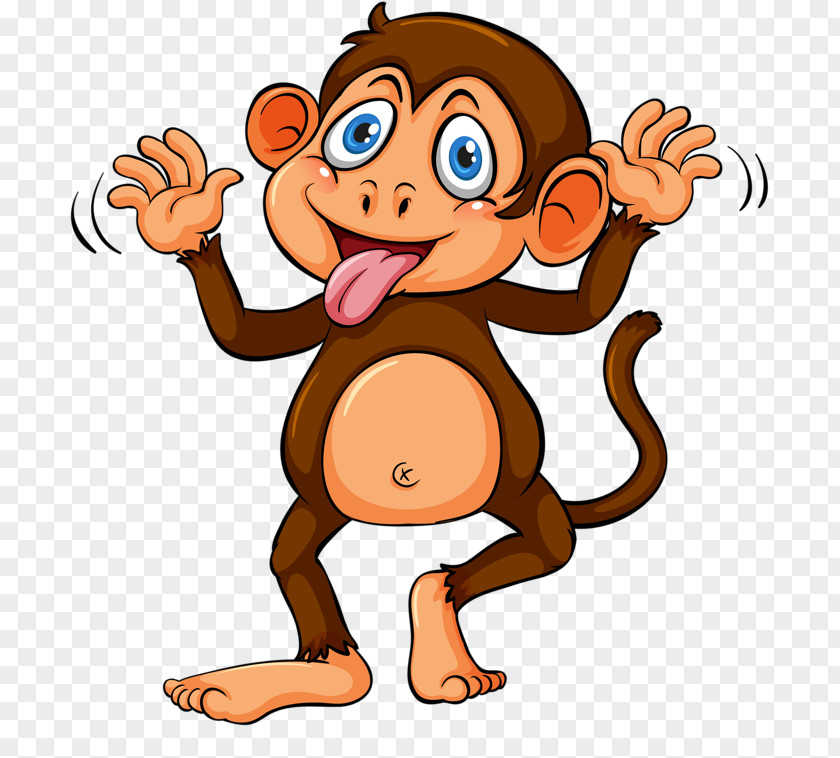 Naughty Monkey Ape Royalty-free Clip Art PNG