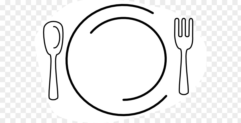 Table Setting Clipart Plate Fork Clip Art PNG