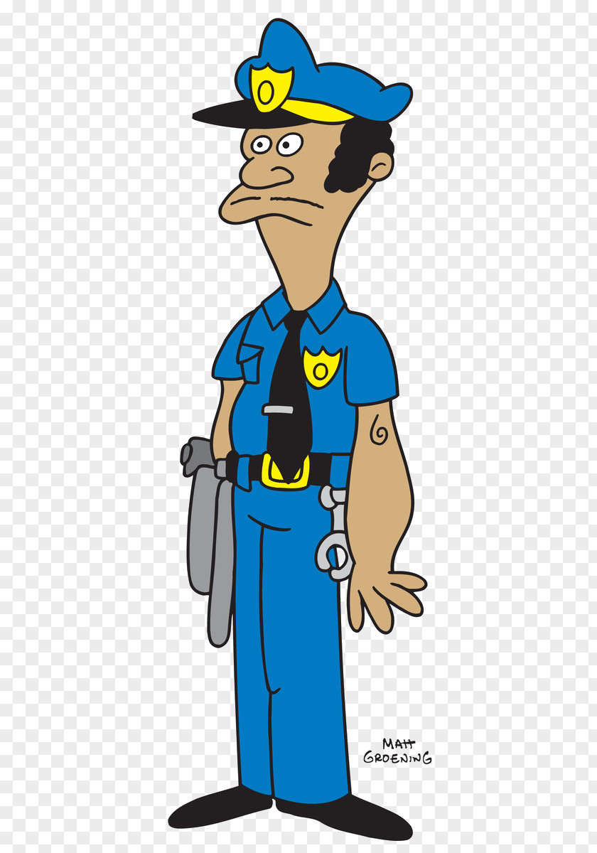Bart Simpson Chief Wiggum Apu Nahasapeemapetilon Homer Lou PNG