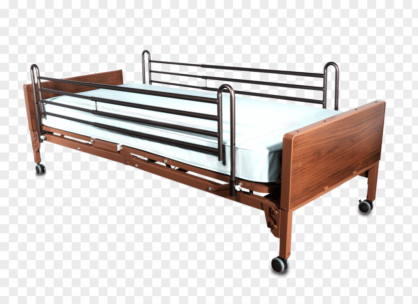 Bed Adjustable Hospital Frame Mattress PNG