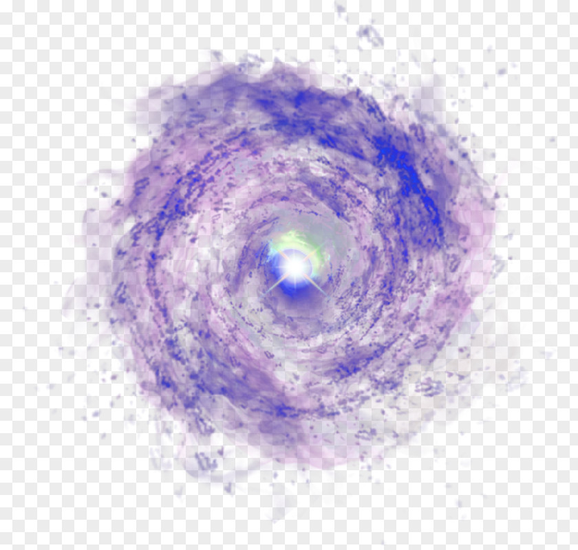 Blooming Purple Halo Universe Spiral Galaxy Milky Way Clip Art PNG
