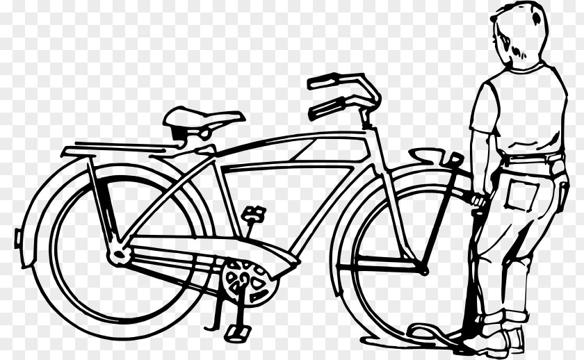 Cycling Bicycle Wheels Road Handlebars Clip Art PNG