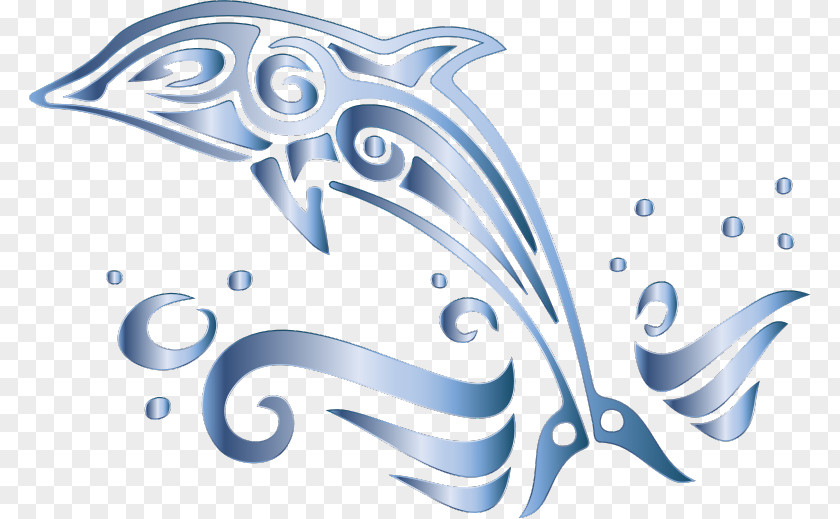 Sea Water Dolphin Tribe Clip Art PNG