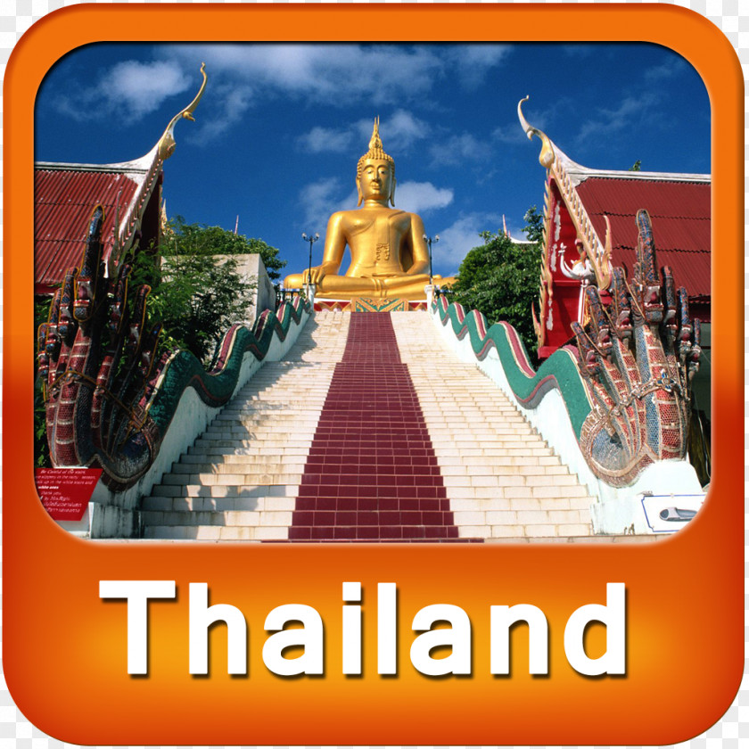 Temple Wat Phra Yai Of The Emerald Buddha Golden Buddhism PNG