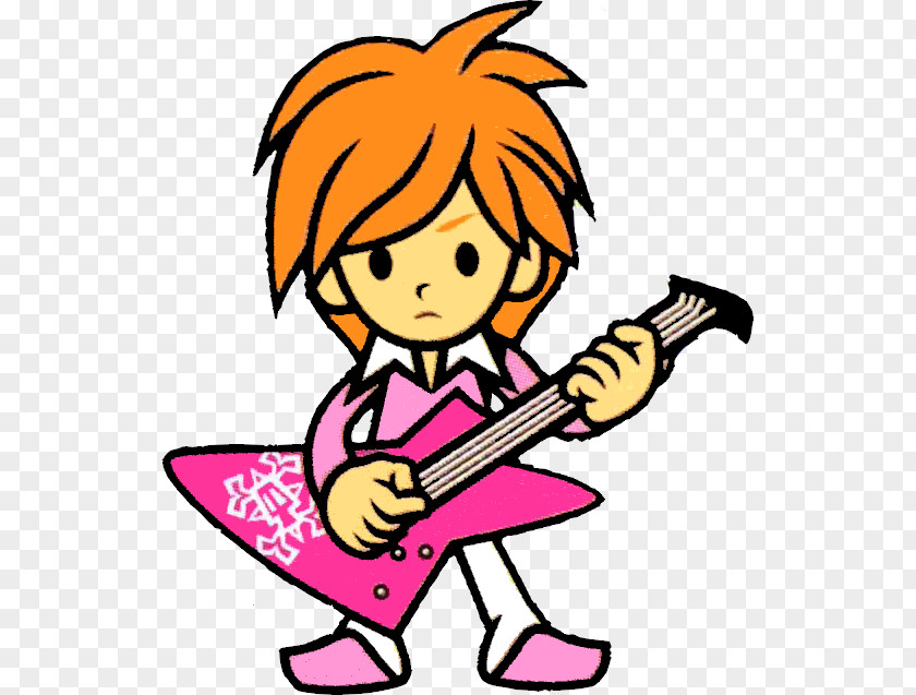 Thumb Pleased Guitar Cartoon PNG