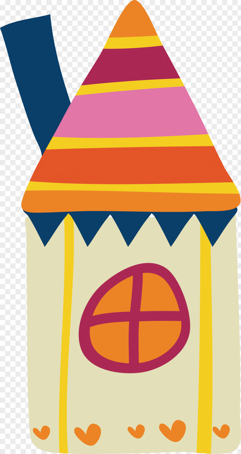 Vector Cartoon House Creativity Clip Art PNG