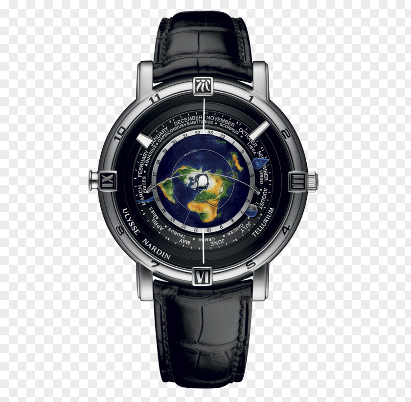 Galileo Galilei Telescope Watch Strap Ulysse Nardin Clock PNG