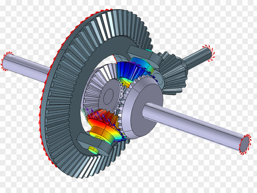 Gears Differential Gear Mechanical Engineering Wheel Multibody System PNG
