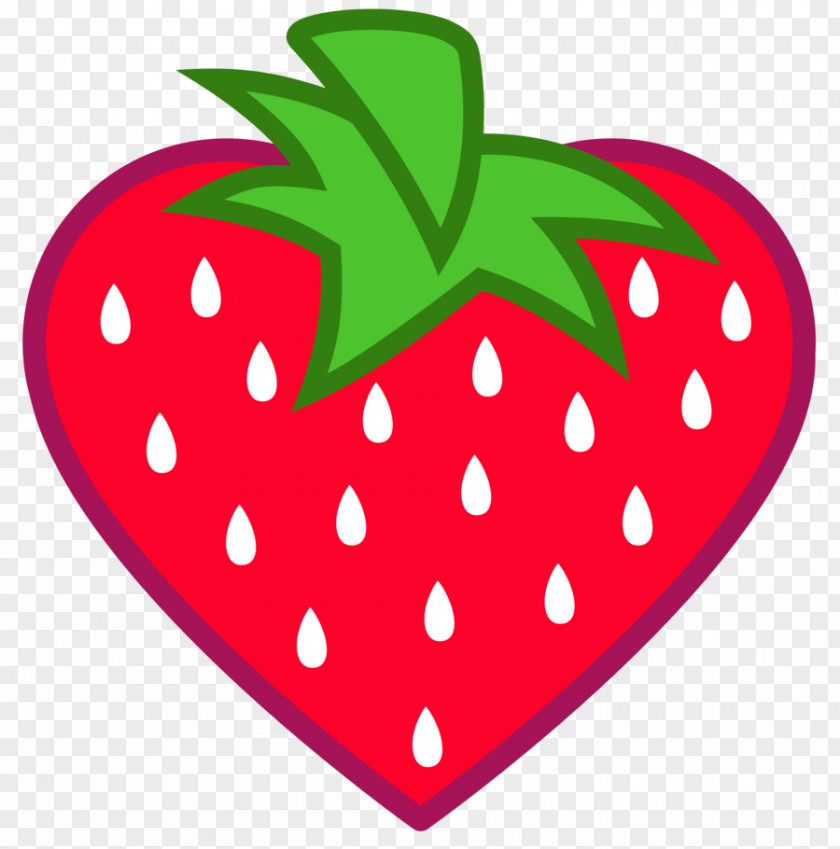 Heart-shaped Vector Heart Shape Strawberry Fruit PNG