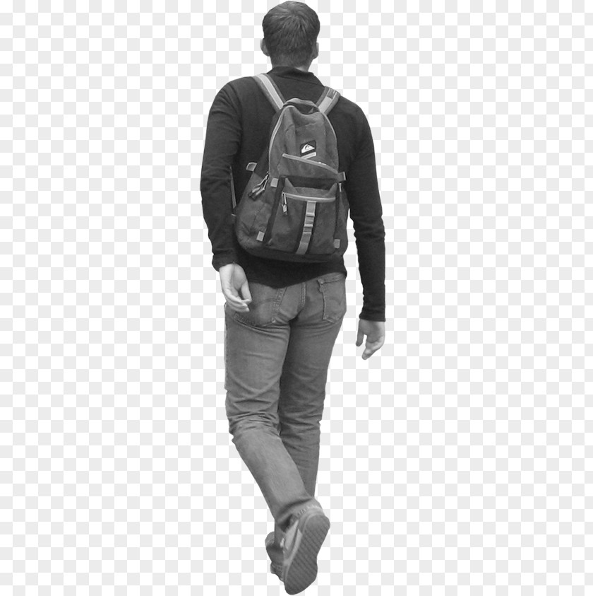 Walking Man Backpack Baggage Travel AmeriBag Healthy Back Bag PNG