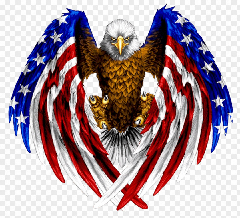 American Patriotism Bald Eagle Flag Of The United States Tattoo PNG