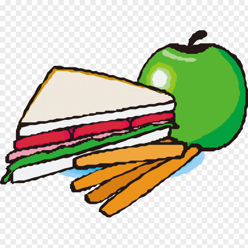 Cake Painted Apple Green Pattern Hamburger Carrot Clip Art PNG