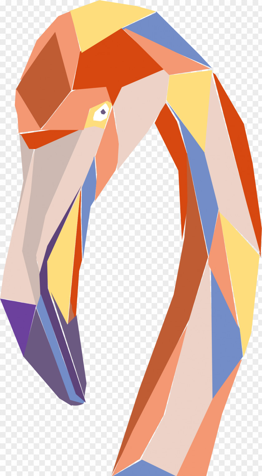 Flamingos Graphic Design Art PNG