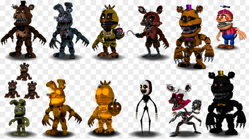 Party Canon Five Nights At Freddy's 4 2 Freddy's: The Twisted Ones Character PNG