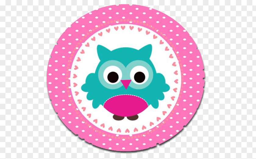 Buhos Cupcake Owl Party Baby Shower Clip Art PNG