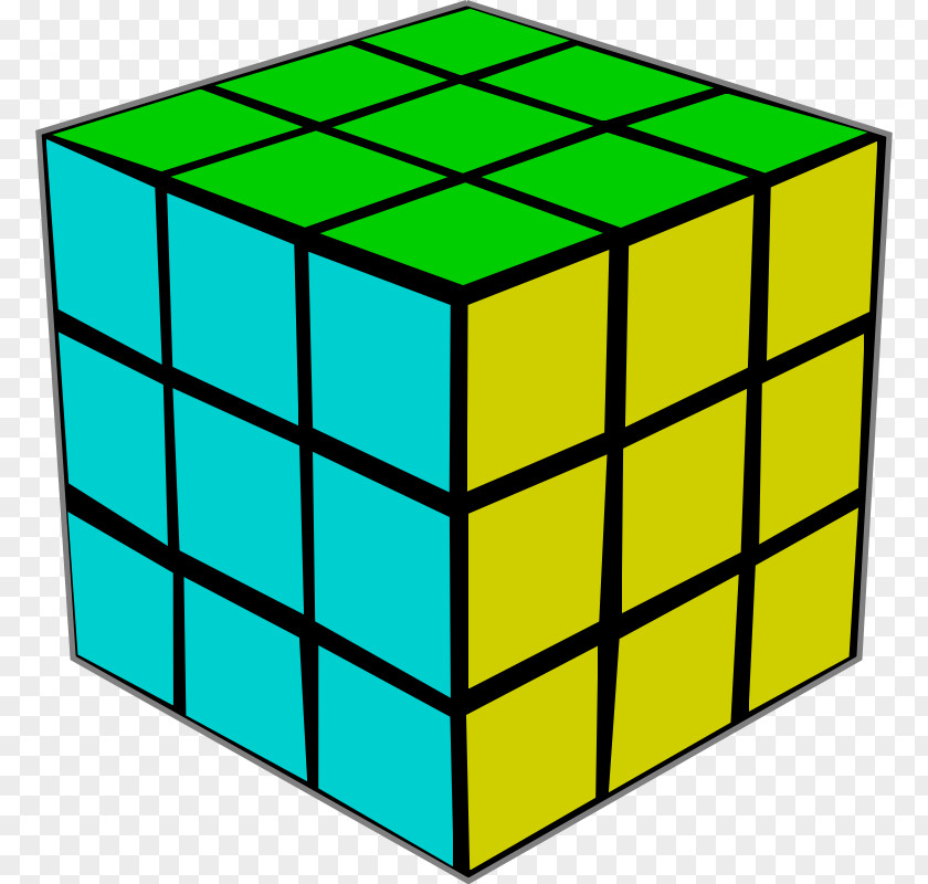 Cube Rubik's Puzzle Clip Art PNG