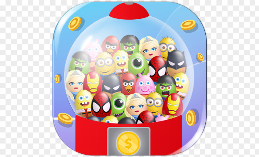 Egg-breaking Machine Surprise Eggs GumBall Android Game For Kids Google Play PNG