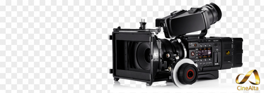 Tv Studio Camera 4K Resolution Super 35 Video Cameras Sony CineAlta PMW-F55 PNG