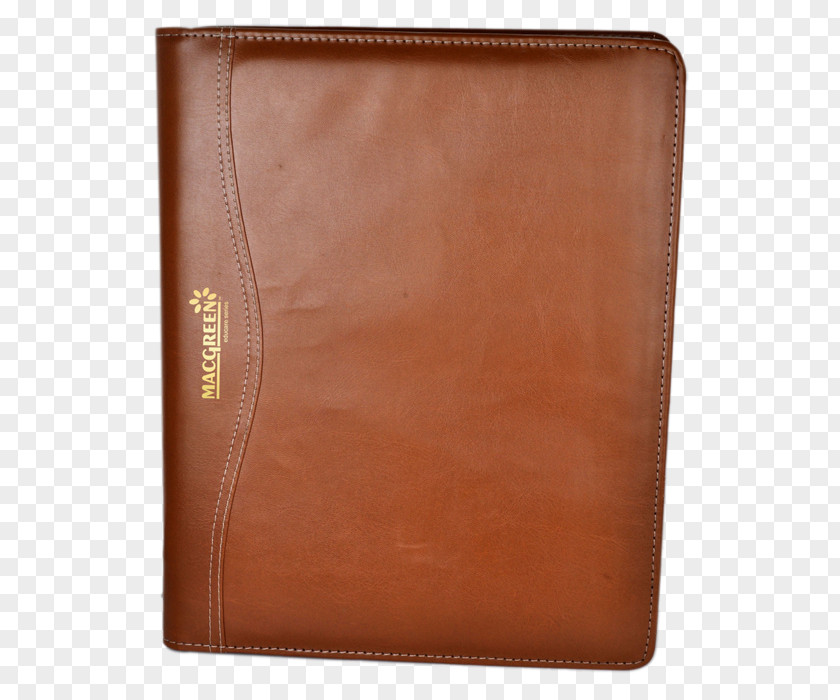 Wallet Brown Caramel Color Leather PNG