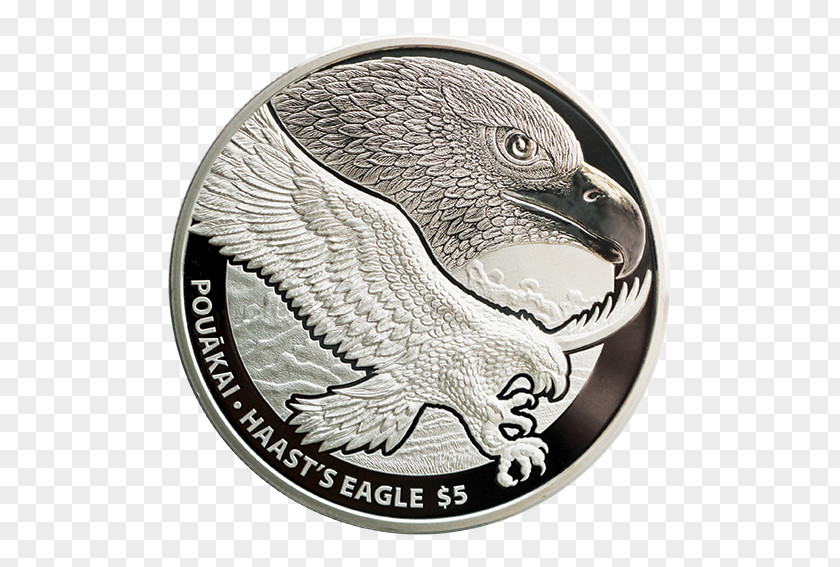 Coin Haast's Eagle Bird PNG