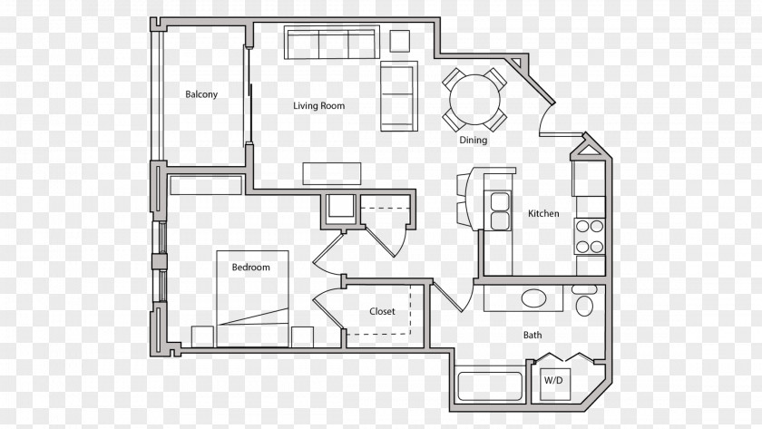 House The Depot Apartment Renting Floor Plan PNG