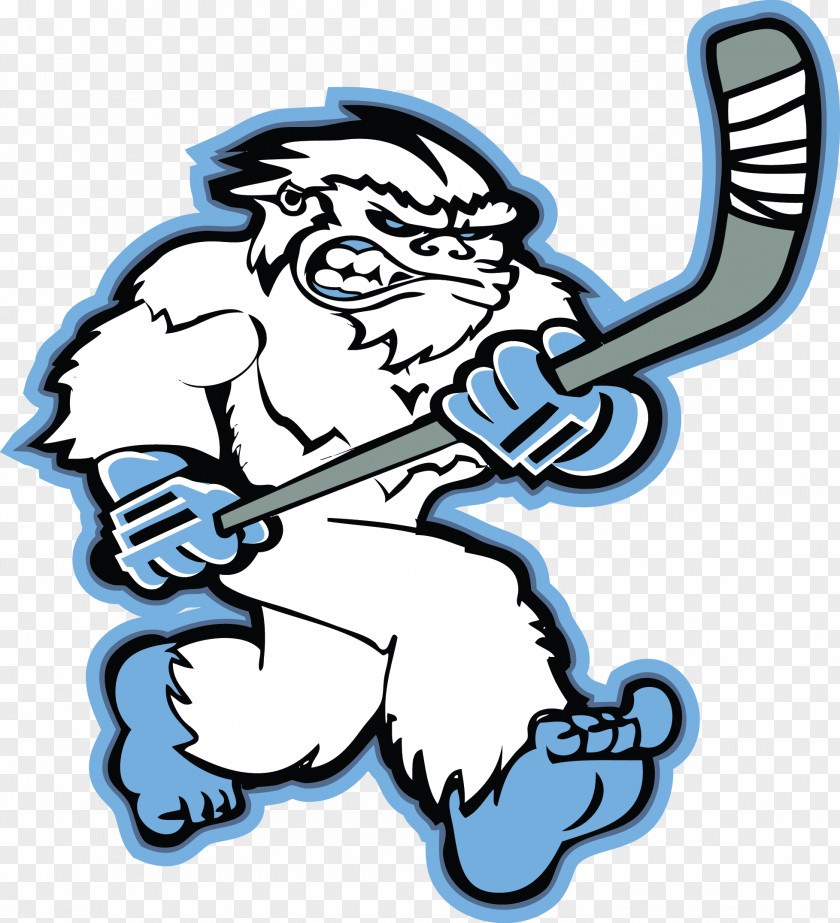 Junior Ice Hockey Federal League Fantasy Yeti PNG