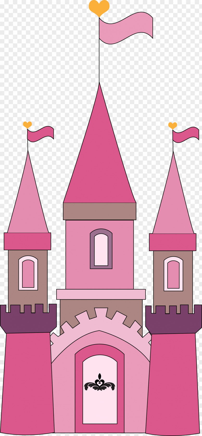 PRINCESS CASTLE Clip Art PNG