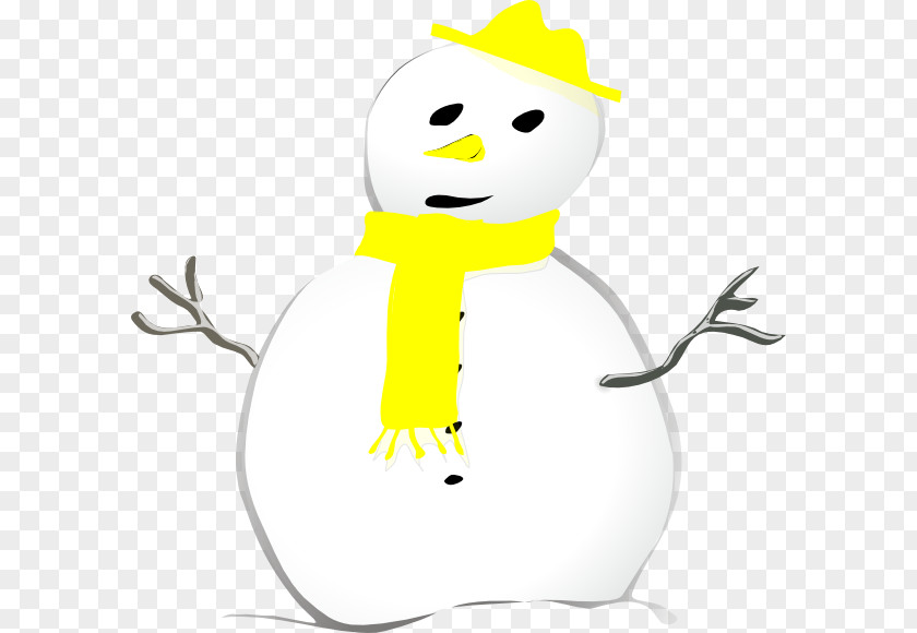 Yellow Snowman Cliparts Frosty The Free Content Clip Art PNG