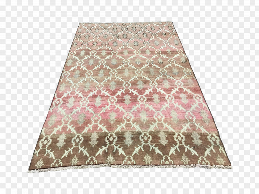 Carpet Ushak Grey Pink White PNG
