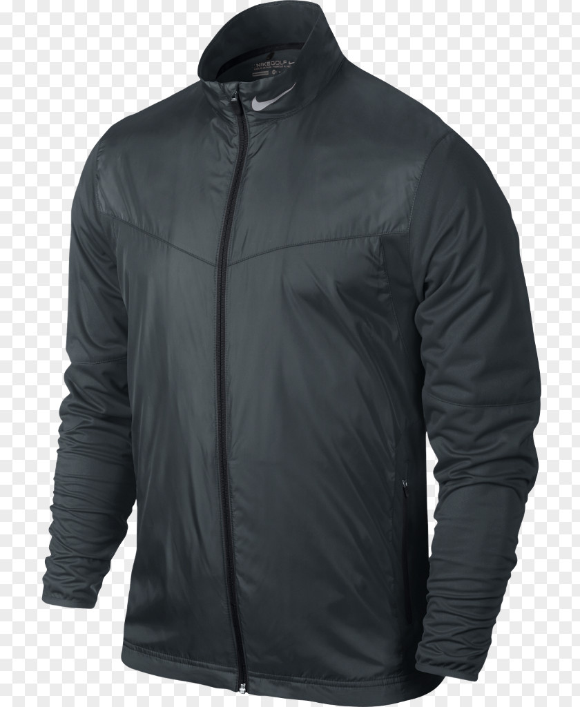 Charcoal Nike Jacket Golf Zipper Clothing PNG