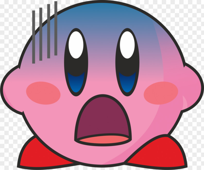 Kirby Vector Super Star Ultra Clip Art Kirby: Triple Deluxe Sadness Smash Bros. PNG