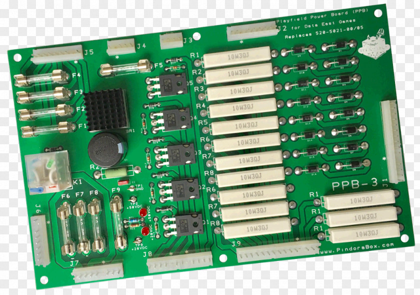 Power Board RAM Microcontroller Electronics Electronic Component Engineering PNG