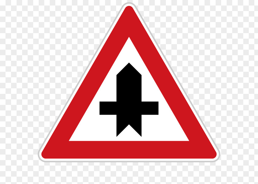 Road Traffic Sign Warning Side Junction PNG