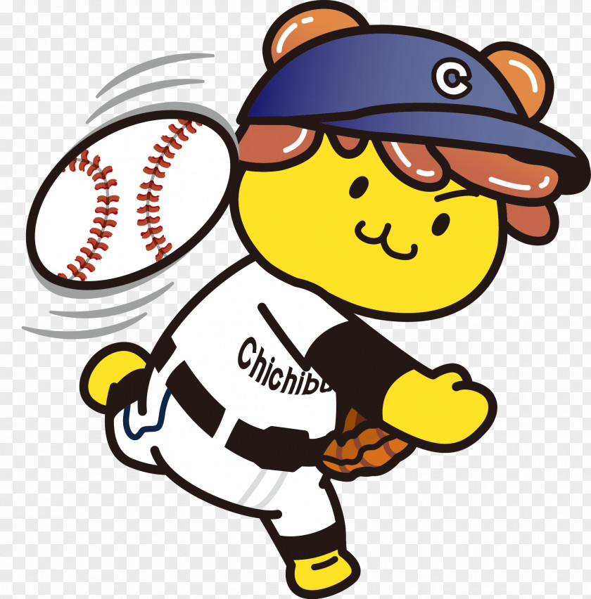 Baseball Saitama Seibu Lions 秩父ライオンズクラブ Clip Art Bear PNG