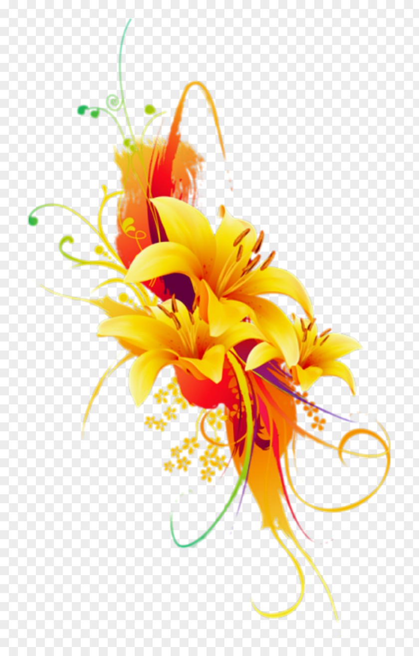Flower Floral Design Lily Vector Graphics PNG